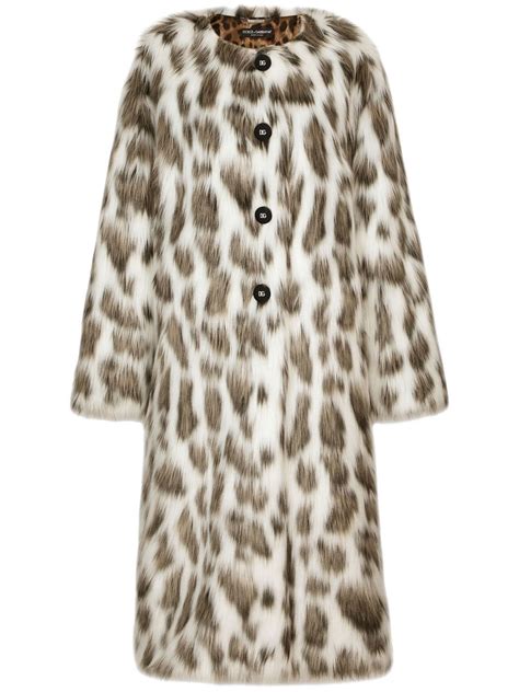 dolce gabbana fur jacket farfetch|farfetch dolce and gabbana women.